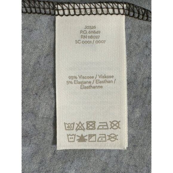 Boden Amelie Jersey Stretch Dress Short Sleeve Green Leopard Print 6R - Picture 8 of 13